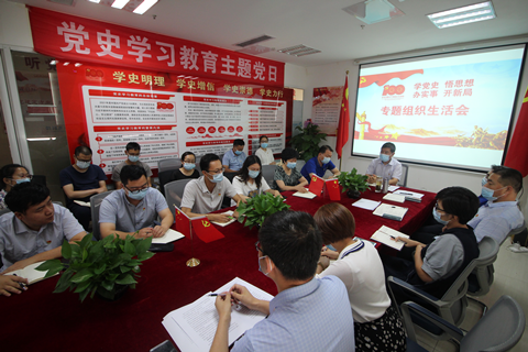 黨總支召開“學(xué)黨史、悟思想、辦實(shí)事、開新局” 專題組織生活會(huì)